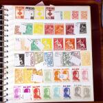 1964-77, ILE ROY, Collection d'obl. et de sg de tous