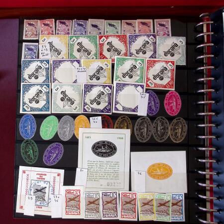 1964-77, ILE ROY, Collection d'obl. et de sg de tous