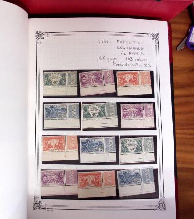1906-1958, Belle collection des grandes séries coloniales