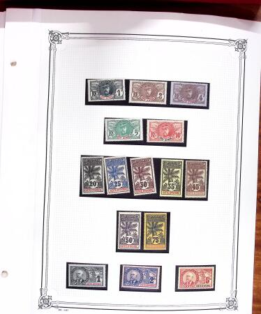 1906, Stock de la série Palmiers-Faidherbe-Ballay,
