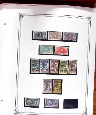 1906, Stock de la série Palmiers-Faidherbe-Ballay,