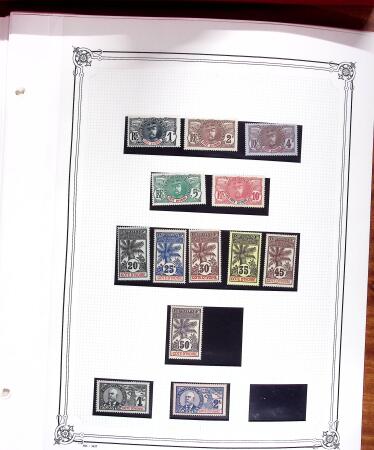 1906, Stock de la série Palmiers-Faidherbe-Ballay,