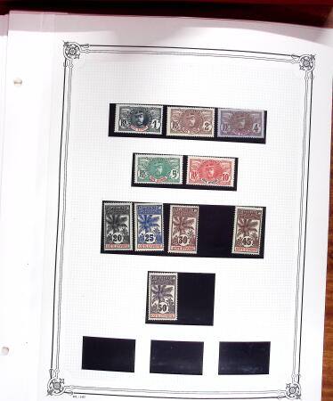 1906, Stock de la série Palmiers-Faidherbe-Ballay,