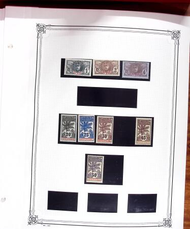 1906, Stock de la série Palmiers-Faidherbe-Ballay,