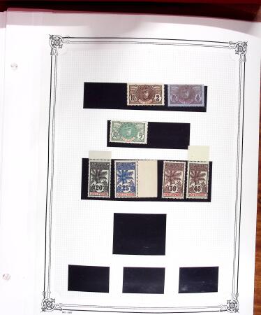 1906, Stock de la série Palmiers-Faidherbe-Ballay,