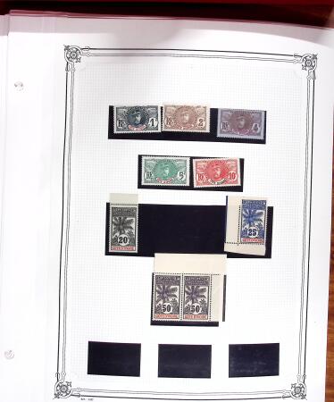 1906, Stock de la série Palmiers-Faidherbe-Ballay,