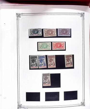 1906, Stock de la série Palmiers-Faidherbe-Ballay,