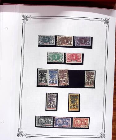 1906, Stock de la série Palmiers-Faidherbe-Ballay,