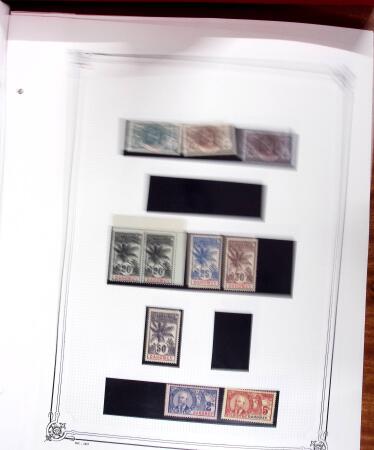 1906, Stock de la série Palmiers-Faidherbe-Ballay,