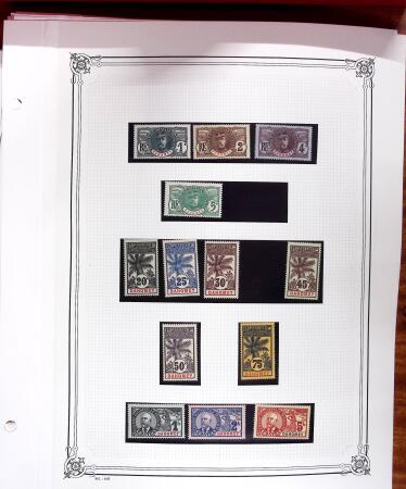 1906, Stock de la série Palmiers-Faidherbe-Ballay,