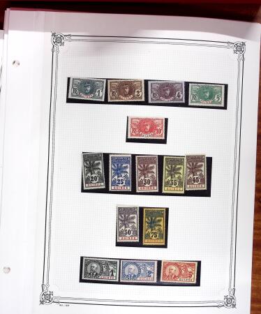 1906, Stock de la série Palmiers-Faidherbe-Ballay,