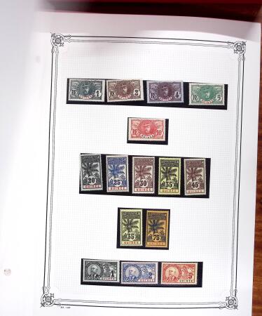 1906, Stock de la série Palmiers-Faidherbe-Ballay,