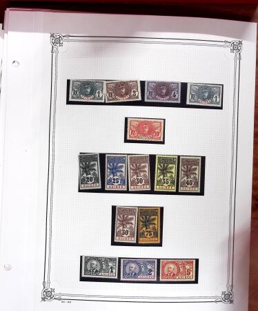 1906, Stock de la série Palmiers-Faidherbe-Ballay,