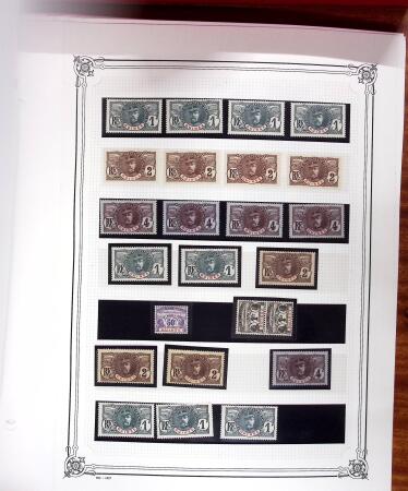 1906, Stock de la série Palmiers-Faidherbe-Ballay,