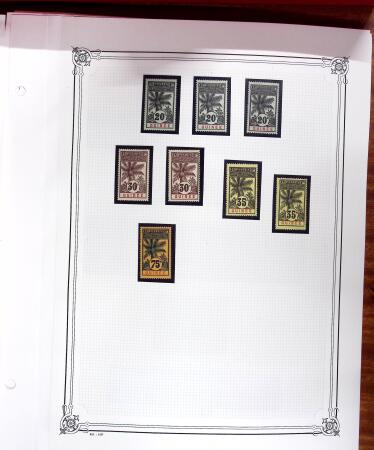 1906, Stock de la série Palmiers-Faidherbe-Ballay,