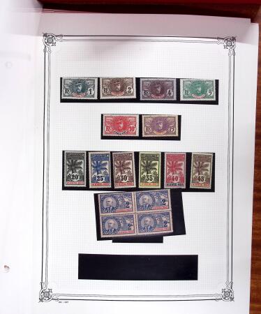 1906, Stock de la série Palmiers-Faidherbe-Ballay,