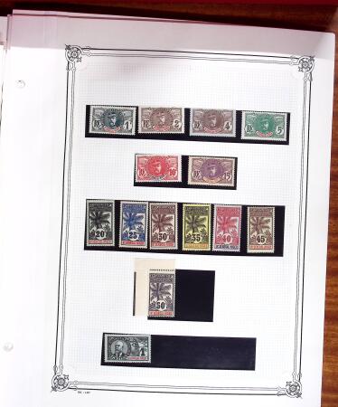 1906, Stock de la série Palmiers-Faidherbe-Ballay,
