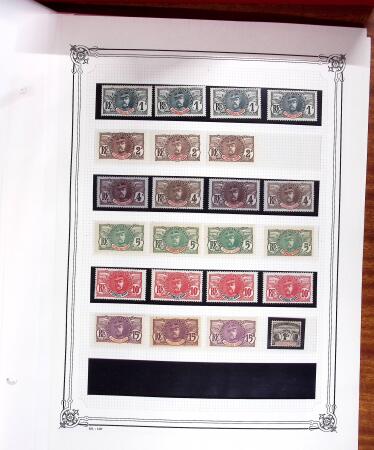 1906, Stock de la série Palmiers-Faidherbe-Ballay,