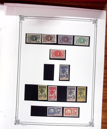 1906, Stock de la série Palmiers-Faidherbe-Ballay,