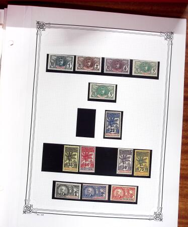 1906, Stock de la série Palmiers-Faidherbe-Ballay,