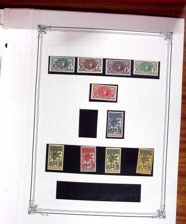 1906, Stock de la série Palmiers-Faidherbe-Ballay,