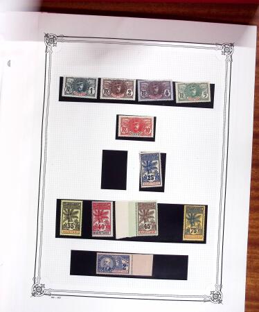1906, Stock de la série Palmiers-Faidherbe-Ballay,