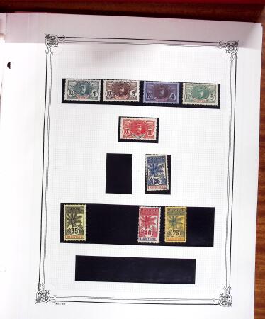 1906, Stock de la série Palmiers-Faidherbe-Ballay,