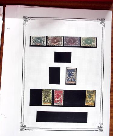 1906, Stock de la série Palmiers-Faidherbe-Ballay,
