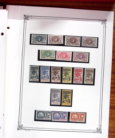1906, Stock de la série Palmiers-Faidherbe-Ballay,