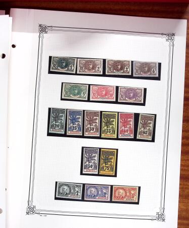 1906, Stock de la série Palmiers-Faidherbe-Ballay,