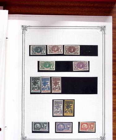 1906, Stock de la série Palmiers-Faidherbe-Ballay,