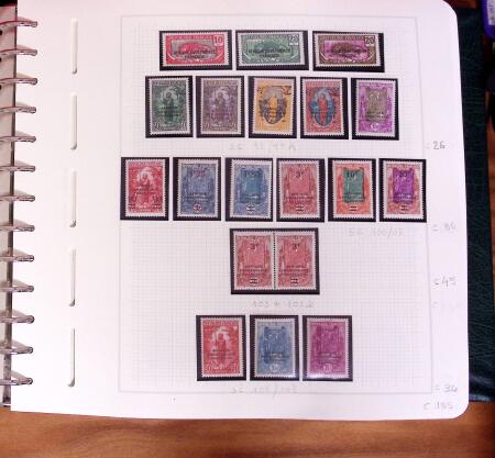 1950-1998, Collection en un album Leuchtturm, apparemment