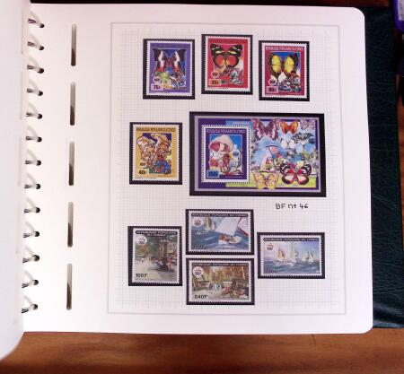 1950-1998, Collection en un album Leuchtturm, apparemment