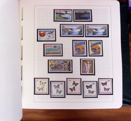1950-1998, Collection en un album Leuchtturm, apparemment