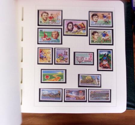 1950-1998, Collection en un album Leuchtturm, apparemment