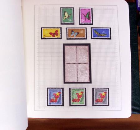 1950-1998, Collection en un album Leuchtturm, apparemment