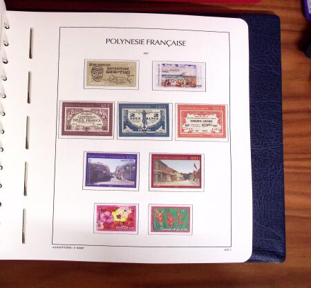 1926-2016, Collection en 3 albums Leuchtturm, composée