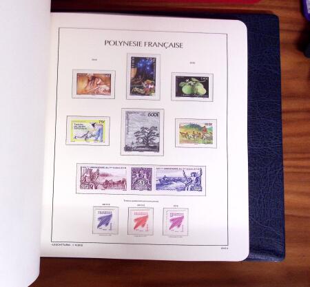 1926-2016, Collection en 3 albums Leuchtturm, composée