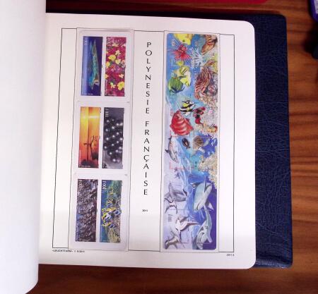 1926-2016, Collection en 3 albums Leuchtturm, composée