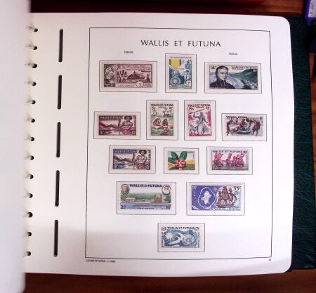 1920-2016, Collection en deux albums Leuchtturm, apparemment