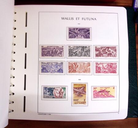 1920-2016, Collection en deux albums Leuchtturm, apparemment