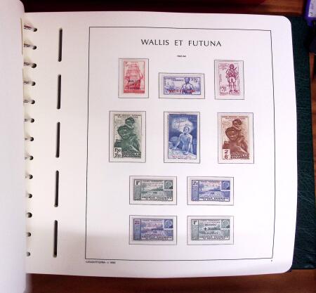 1920-2016, Collection en deux albums Leuchtturm, apparemment