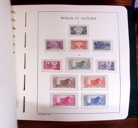 1920-2016, Collection en deux albums Leuchtturm, apparemment