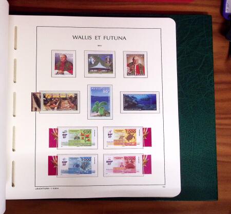 1920-2016, Collection en deux albums Leuchtturm, apparemment