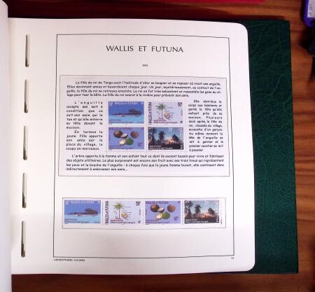 1920-2016, Collection en deux albums Leuchtturm, apparemment
