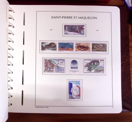 1958-2016, Collection en un album Leuchtturm, apparemment