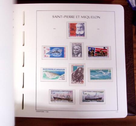 1958-2016, Collection en un album Leuchtturm, apparemment