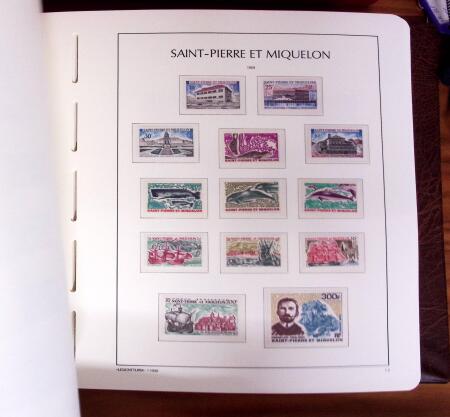 1958-2016, Collection en un album Leuchtturm, apparemment