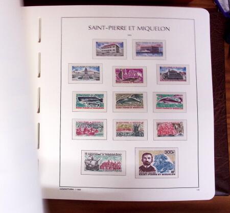 1958-2016, Collection en un album Leuchtturm, apparemment