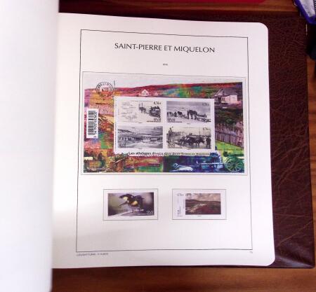 1958-2016, Collection en un album Leuchtturm, apparemment